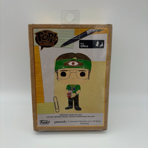 Funko Pop! Pop Pin: Earth Day - The Office - Dwight Shrute as Recylops - Picture 2 of 4